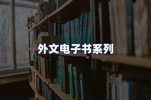 外文电子书系列